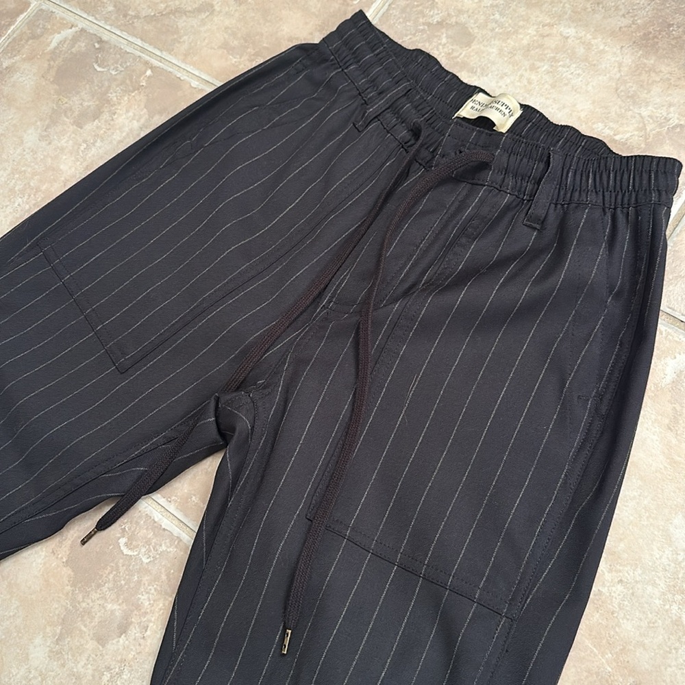 Ralph Lauren Denim & Supply pinstripe navy joggers/pants